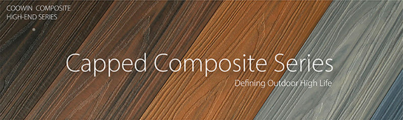 Hollow Co-Extrusion Outdoor Flooring WPC Decking WPC Composite Decking