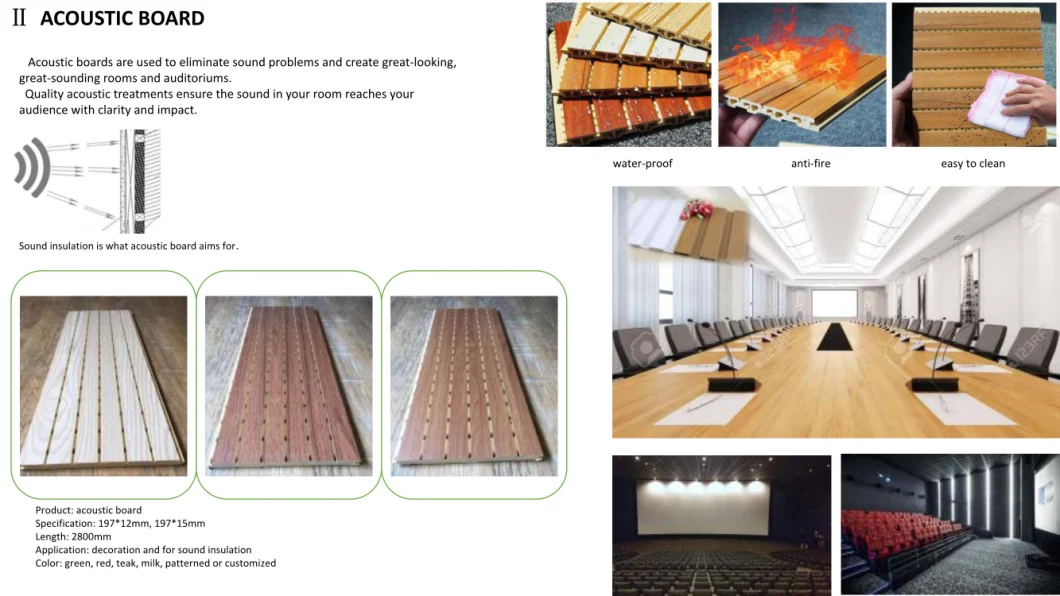 Installation Formaldehyde-Free Commercial Cheap Interior Spc Wall Paneling