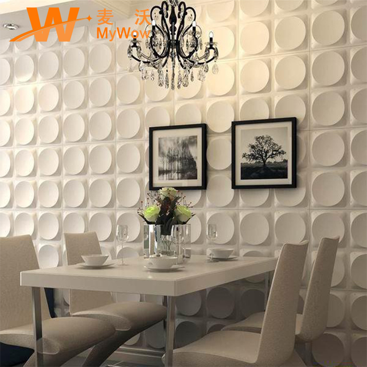 2018 Wall Coating 3D PVC Wall Panel