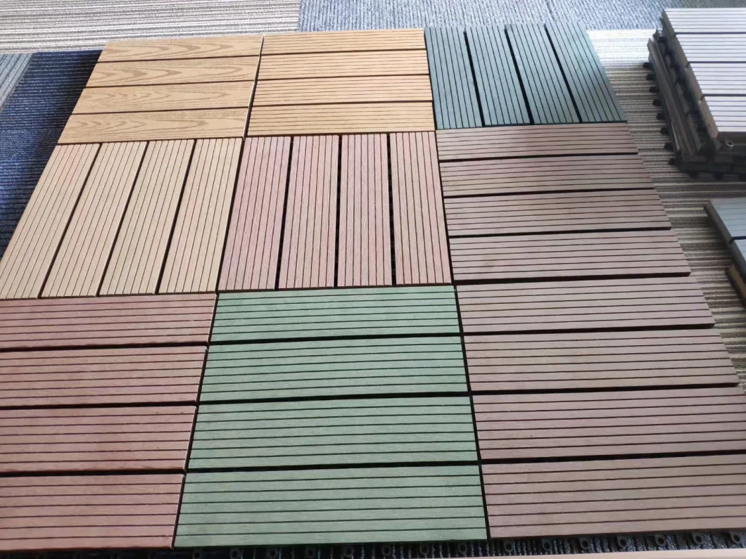 Interlock Plastic Floor Base for WPC DIY Decking/Bamboo and Wood Flooring