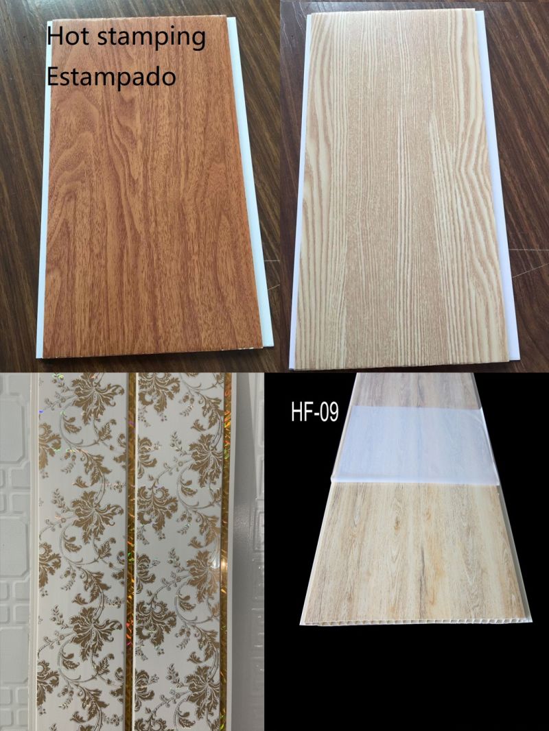 Wood Wooden Lamination PVC Wall Panel PVC Ceiling Panel