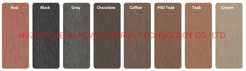 2020 Factory Waterproof Timber WPC Outdoor Decking WPC Composite Decking Anti-Slip WPC Decking Outdoor Square Marina Wood WPC Composite Decking