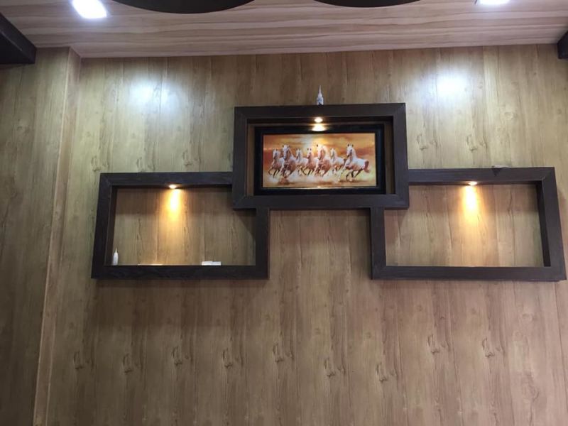Wood Color Laminated Interior Decoration Plastic PVC Ceiling Panel