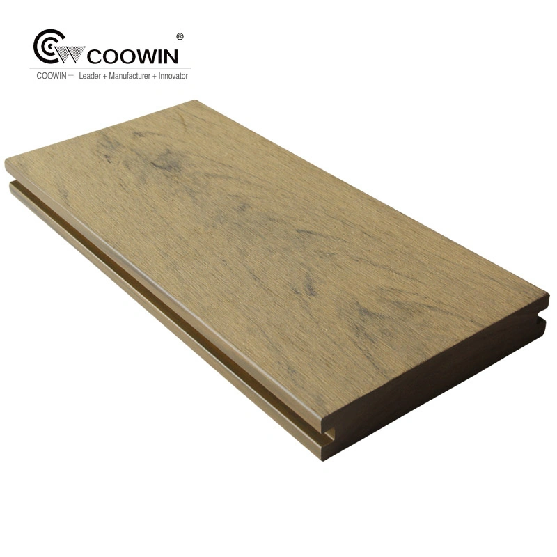 Crack-Resistant WPC Composite Decking for Residential Balcony Patio Wood Plastic Composite Decking Plank