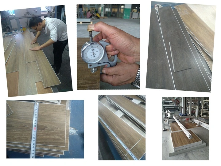 Wholesale Surface UV Coating Wood Grain WPC Flooring Planks 5mm