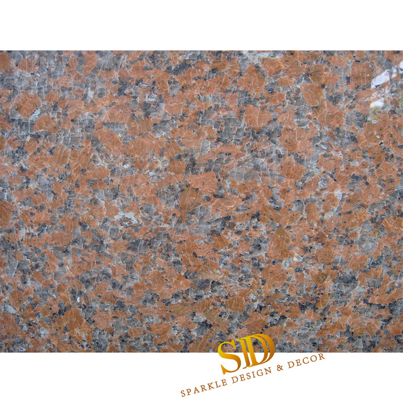 China Manufacturers Red Granite Slabs Maple Red Granite Tiles for Interior/Exterior Floor/Wall/Stair/Countertop