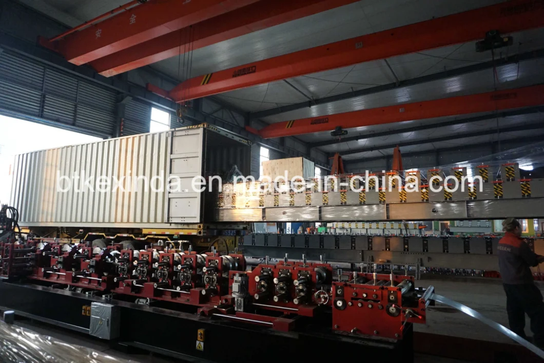Kexinda Wall or Roofing Panel PU EPS Sandwich Panel Roll Forming Machine