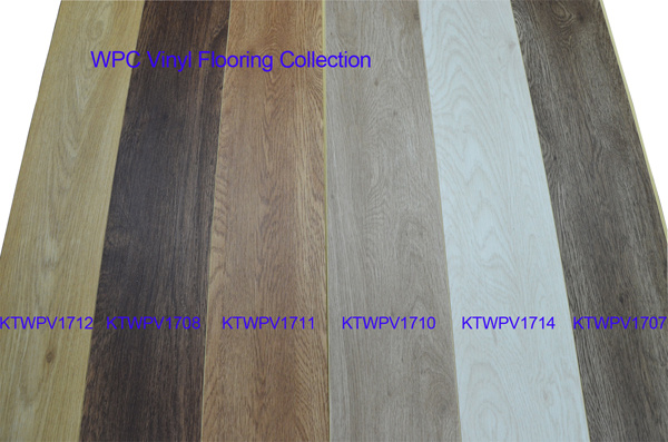 100%Waterproof Embossed WPC PVC Flooring (WPC PVC flooring)