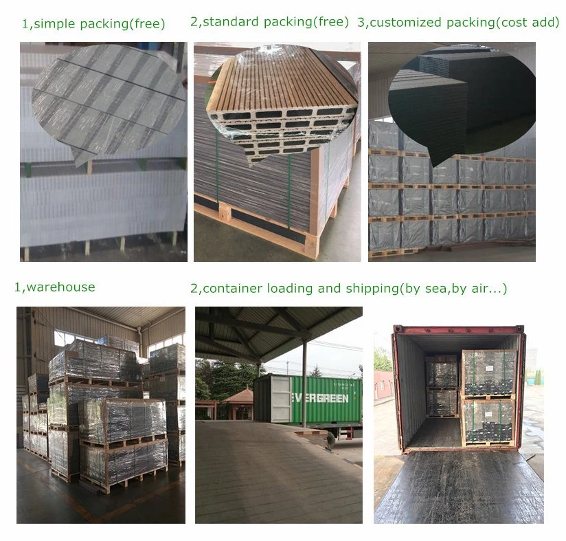 2021 Hot Sell Outdoor Waterproof Laminate Wood Flooring Wood Plastic Deck Floor Covering