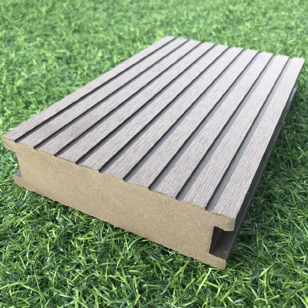 Solid WPC Decking Wood/Bamboo Composition Decking/Flooring