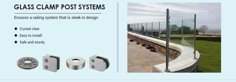 Stainless Steel Balustrade System Handrail Brackets for Indoor Design