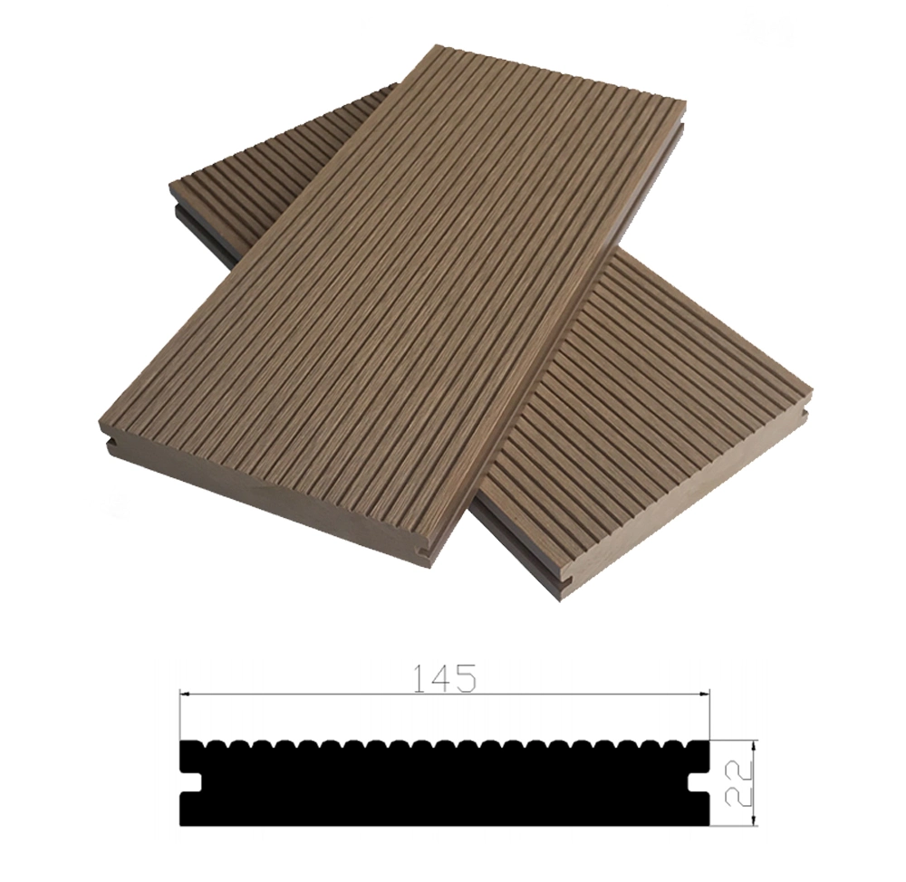 Swimming Pools Wood & Plastic Composite Solid WPC Decking