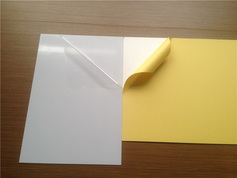 PVC Inner Page Self-Adhesive PVC Photo Album 0.3mm Thick Yellow Paper PVC Sheet