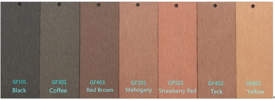 Decorative Exterior Decking Engineered Wood Flooring WPC Waterproof Board