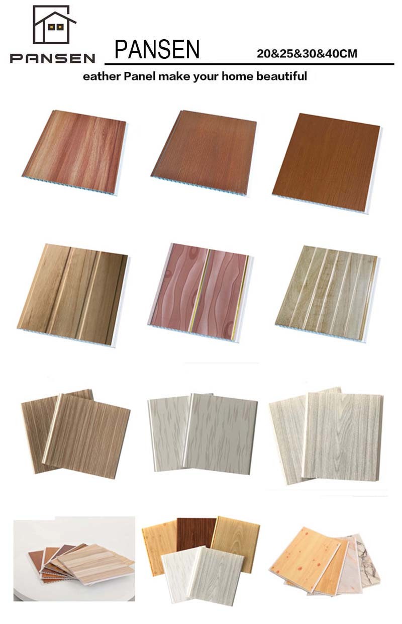 New Colors of Lamination PVC Wall Panel PVC Panel PVC Ceiling