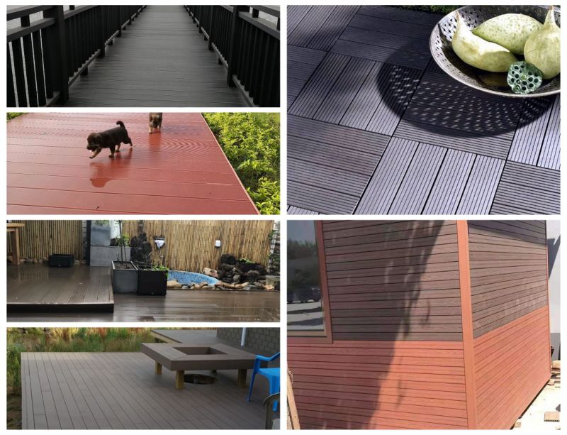 High Quality Outdoor Hollow WPC Decking WPC Flooring Wood-Plastic Composite Decking