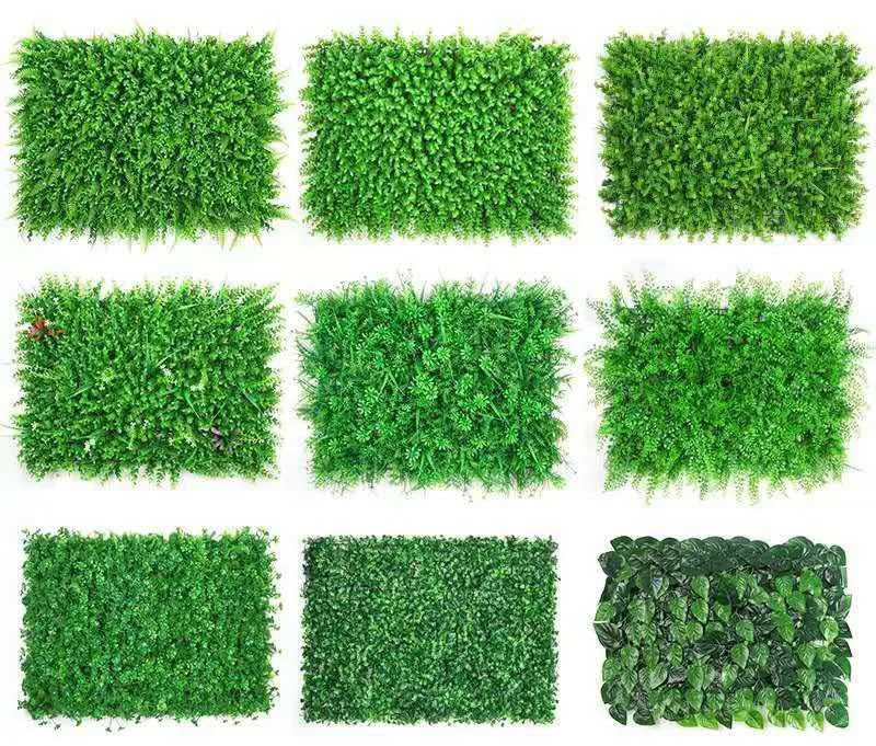 Artificial Fence Screen Privacy IVY Leaf Hedge Fence for Vertical Wall Garden Decoration
