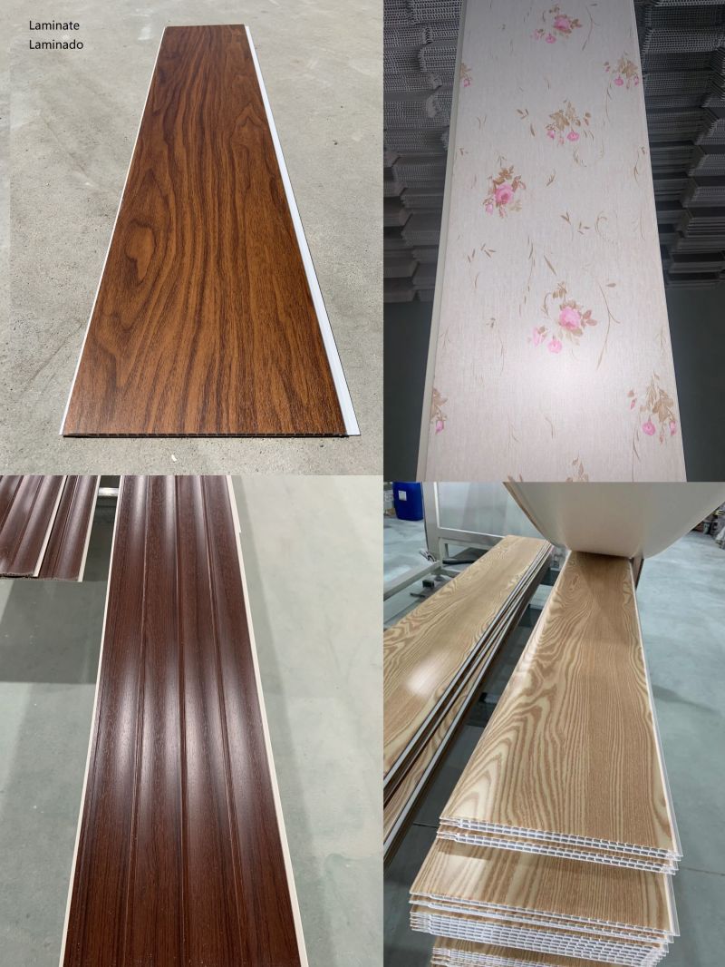 Wood Wooden Lamination PVC Wall Panel PVC Ceiling Panel