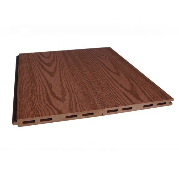 Outdoor Exterior Timber Feature Wood Plastic PVC/WPC Panels Wall Panel Exterior Decorative Composite Wall Panel Waterproof WPC Wall Cladding Panel