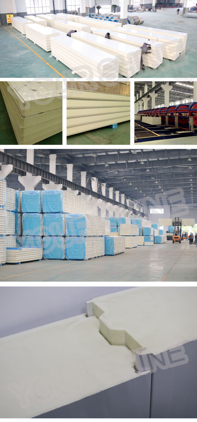 Custom PU Stainless Steel Panels PVC Prefab House PPGI Sandwich Panel for Warehouse