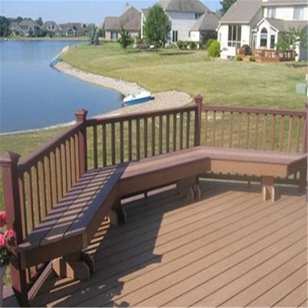 High Quality Deep Embossed Plastic WPC Outdoor Decking