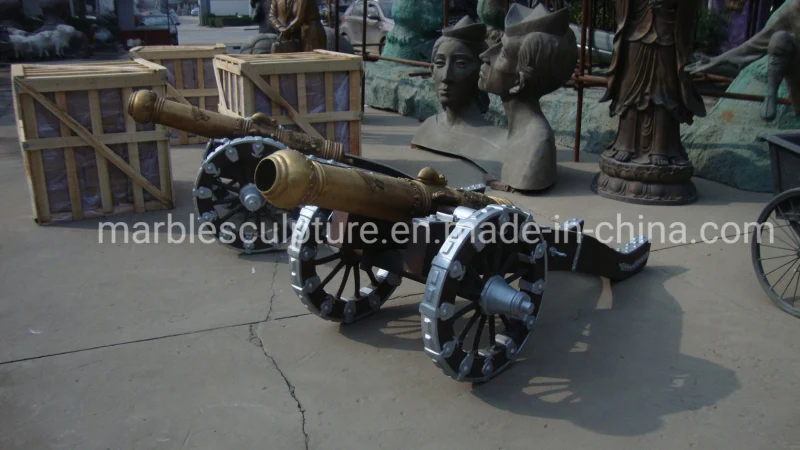Bronze Sculpture Cannon for Garden Decorate (B003)