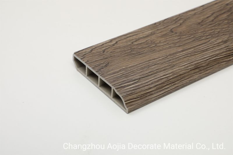 PVC/Spc/WPC Skirting for Indoor Decoration with 80mm Width Skirting Board