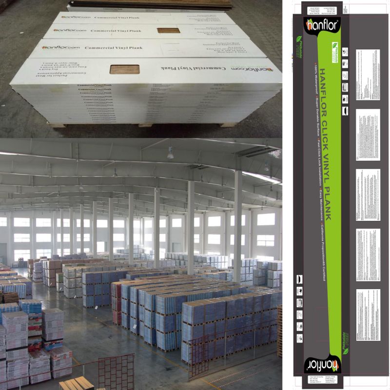 Hanflor Fireproof Plastic Wood WPC Floor