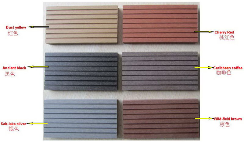 Outdoor Anti-Crack WPC DIY Interlocking Composite Deck Tiles