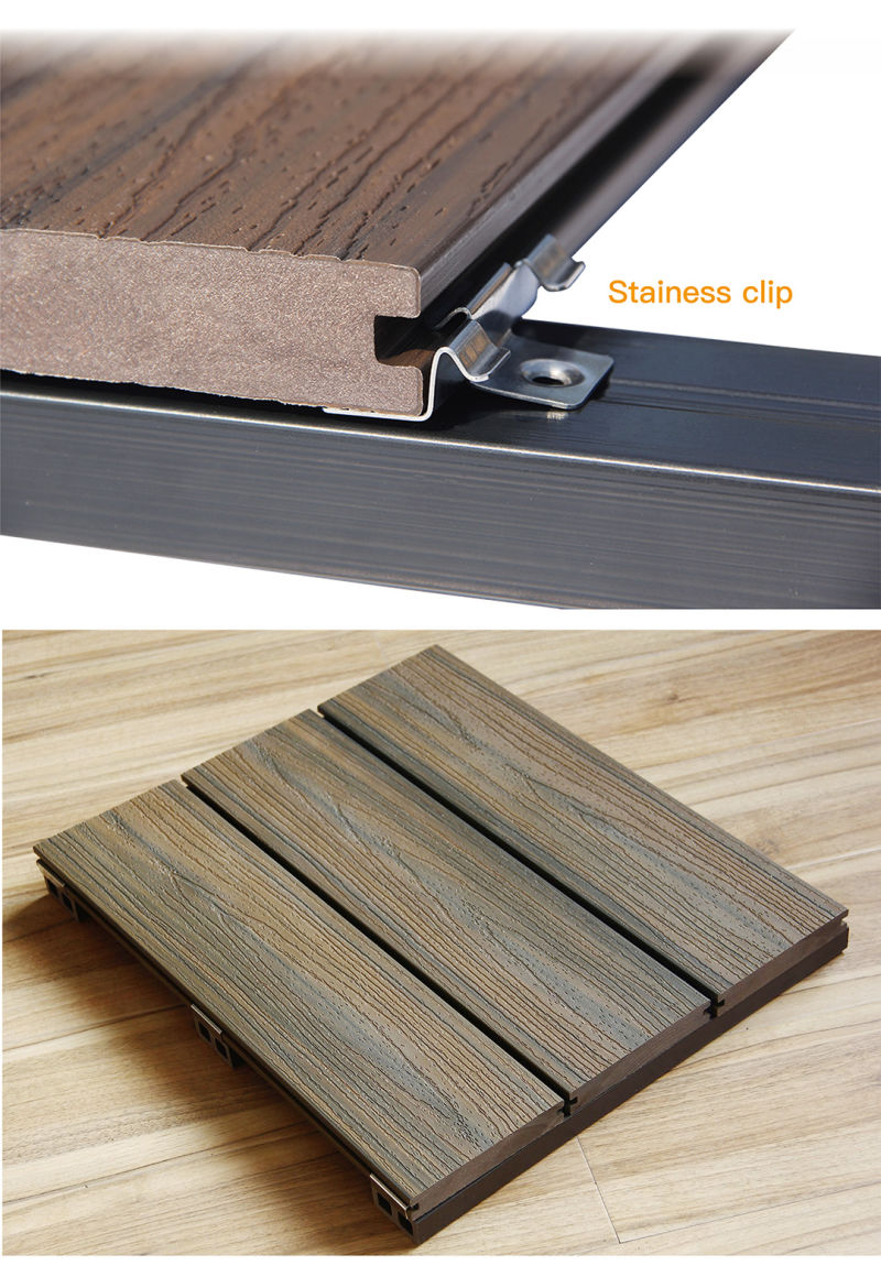 Outdoor Solid Best Price Coextruded WPC Decking