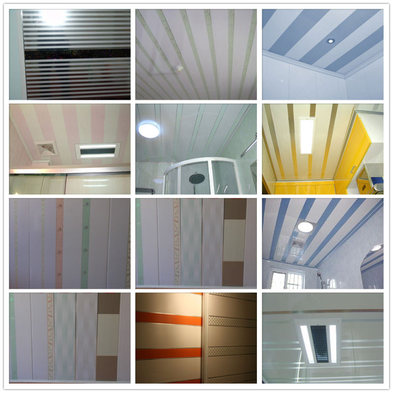 Waterproof Eco Wood PVC Wall Panel and PVC Plastic Composite Wall Panel PVC Ceiling for Indoor Decoration
