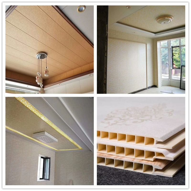 7/9mm Thickness Laminated PVC Board Wall Decoration Panel Covering
