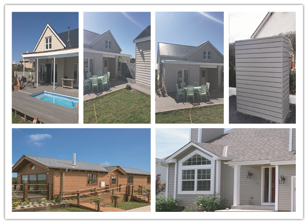 Solid New Capped WPC Exterior Cladding Composite Timber Wall Interor WPC Wall Panel Ecological Wood Wall Panel
