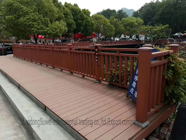 138*23 Decking Co-Extrusion Decking Made of WPC Wood Plastic Composite