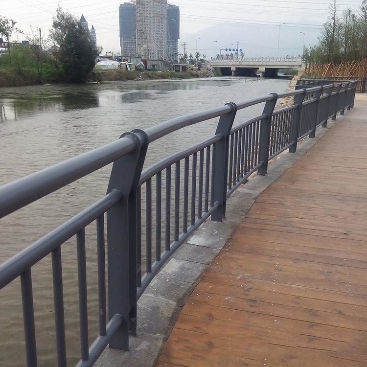 Customized Road Balustrade Handrail Security Guardrail Bridge Fence Railing
