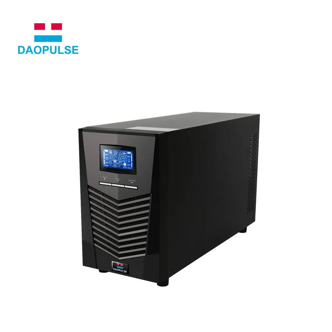 Double Conversion 1-- 3kVA Online UPS High Quality Online UPS for Smart System or Office Use