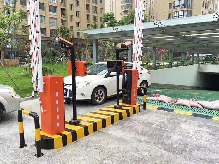 Full Automatic Parking System Barrier Gate, Electronic Access Control System Car Parking Barrier Gate