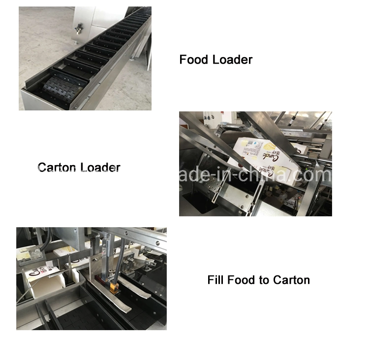 Flat Masks Box Packing Machine Cartoning Machine with Automatic Count and Feeding