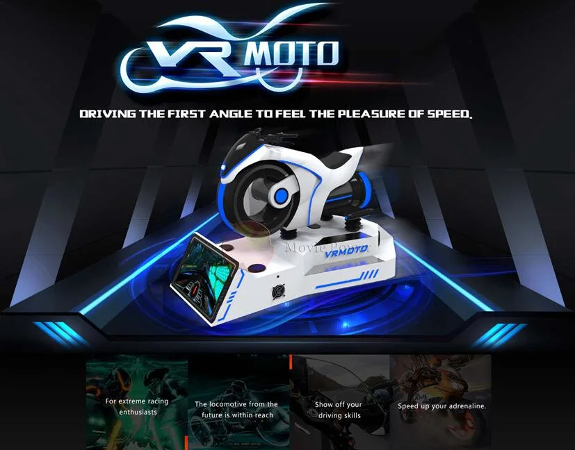 New Virtual Entertainment 9d Vr Motorcycle Games Virtual Reality Simulator