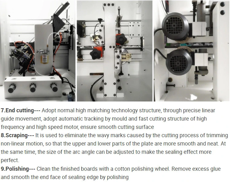 Professional Corner Rounding Pre Milling Functions Edge Banding Machine Manufacturers