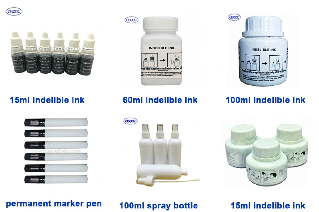 Hot Selling 5%-25% Silver Nitrate Indelible Election Ink for Election Voting Made in China