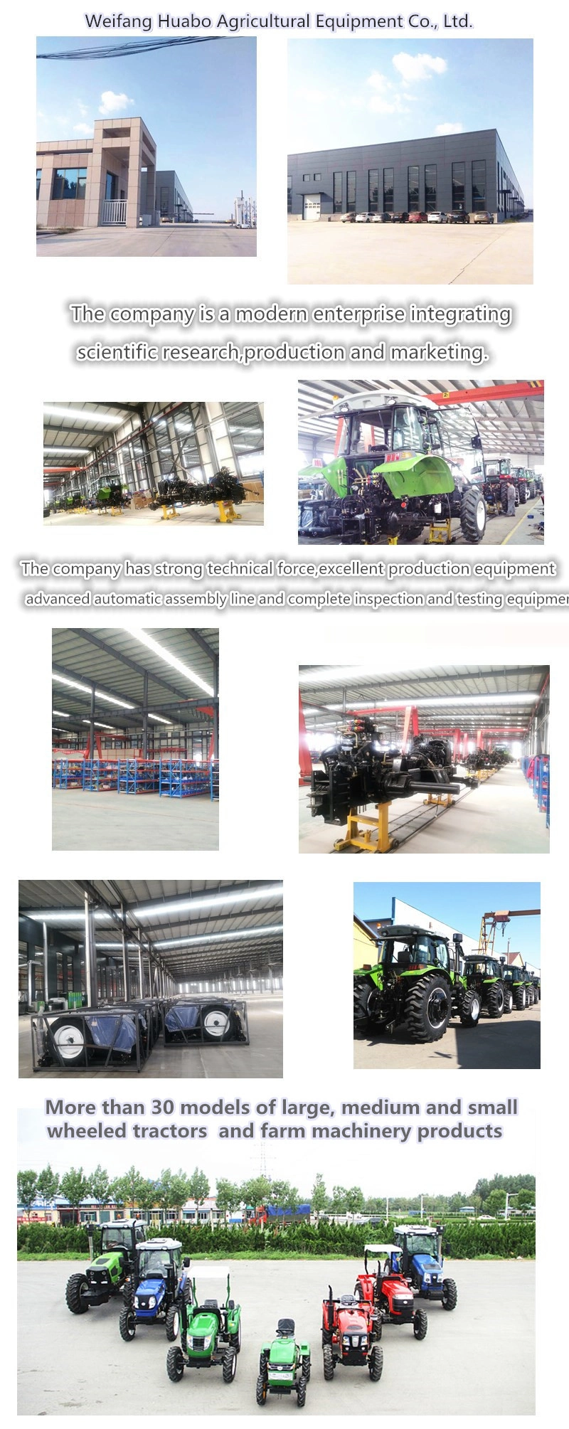 Chinese Tractor Brands Tractor Machines Tractor Agricultural Machinery