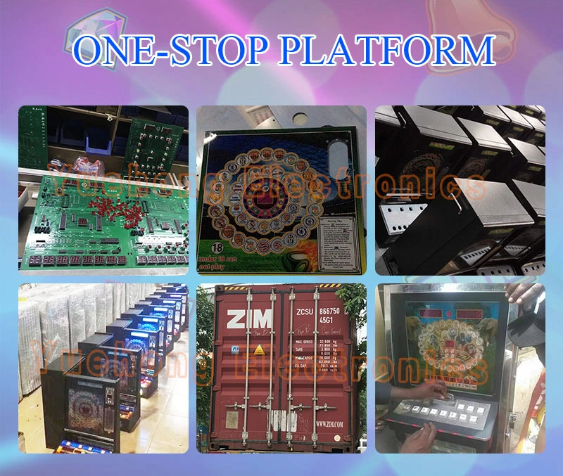 1 Player Table Top Metal Cabinet Kenya Popular Game Jackpot Gaming Machines