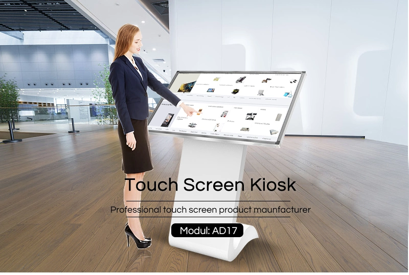 43inch 55inch Interactive Touch Screen Information Kiosk LCD Display Media Touch Screen Monitor LCD Touch Kiosk