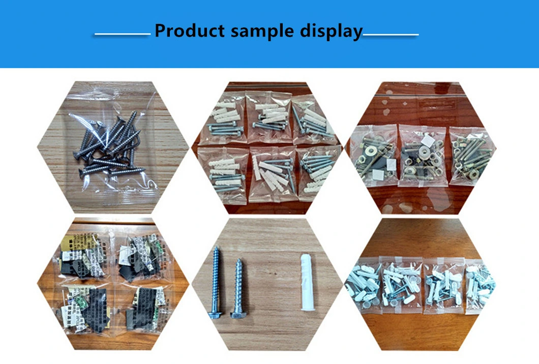Electronic Components Plastic Parts Drywall Screw Counting Packing Packaging Machine