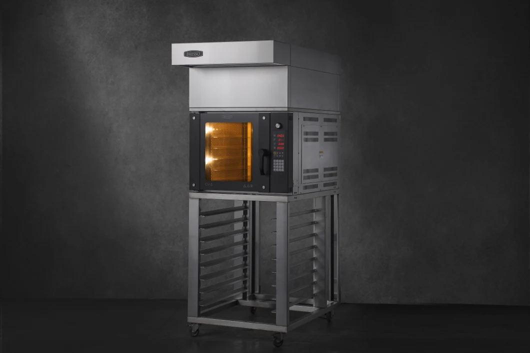 Baking Machine Commercial Hot Air Convection Oven with Positioning Options for Shelves