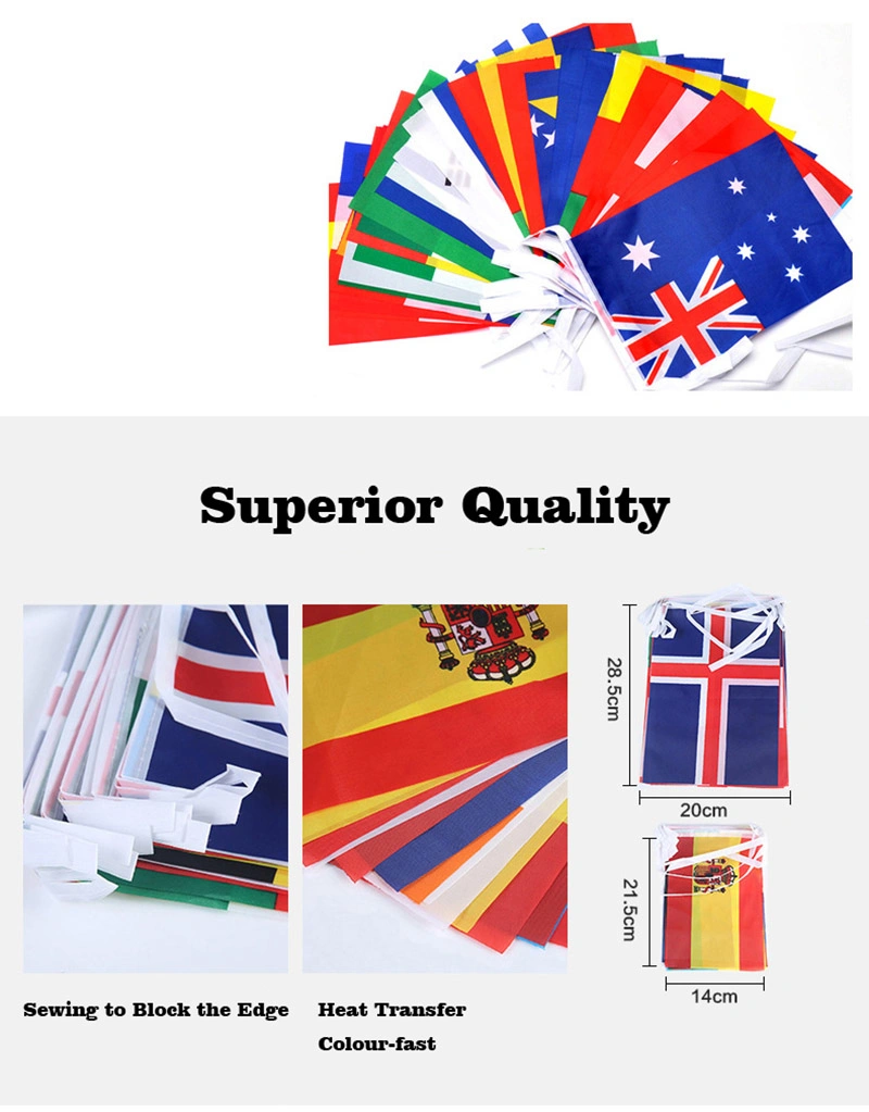 Wholesale Promotion Custom Campaign Party Event Small Election Waving Hand Flag