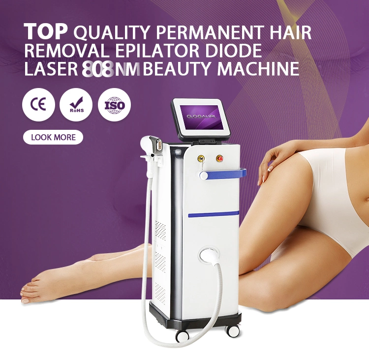 808nm Permanent Hair Removal Machine/All Akin Types Hair Removal/All Hair Types Hair Removal