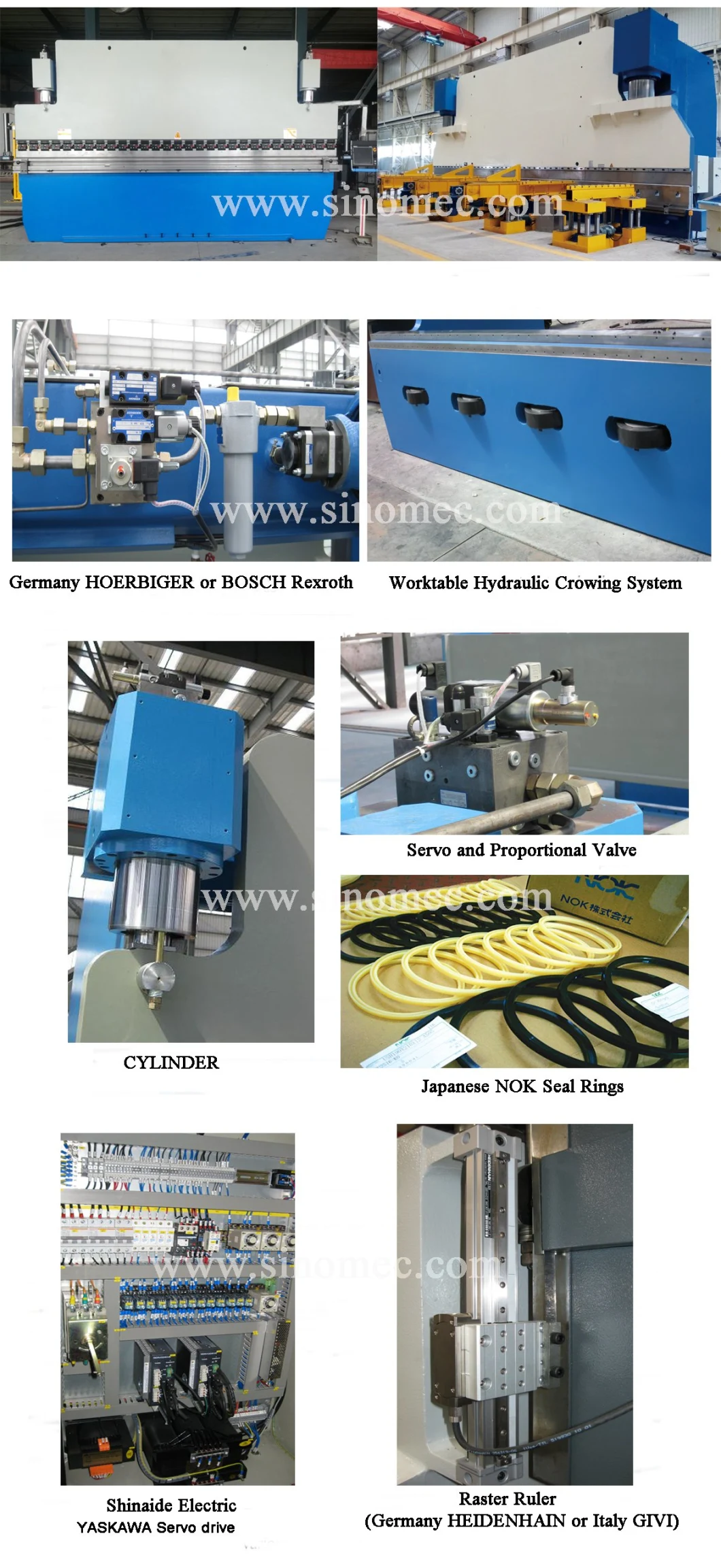 CNC Bending Machine /Sheet-Metal Working Machine/ Fabracation Machine We67K-80t/3200