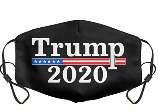 Customized Trump 2020 Election Mask Hot Print Cotton Mask